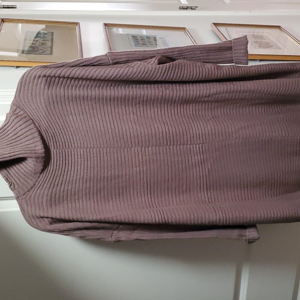 CURATED BY RUA'H KIBRIYA: Cozy Brown Turtleneck Tunic/Sweater Top NWOT